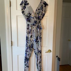 Women’s Floral Jumpsuit
